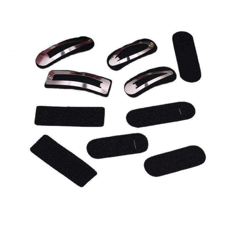 100 ks oválné netkané slzné spony, rozpěrky, obdélníkové plstěné podložky záplaty