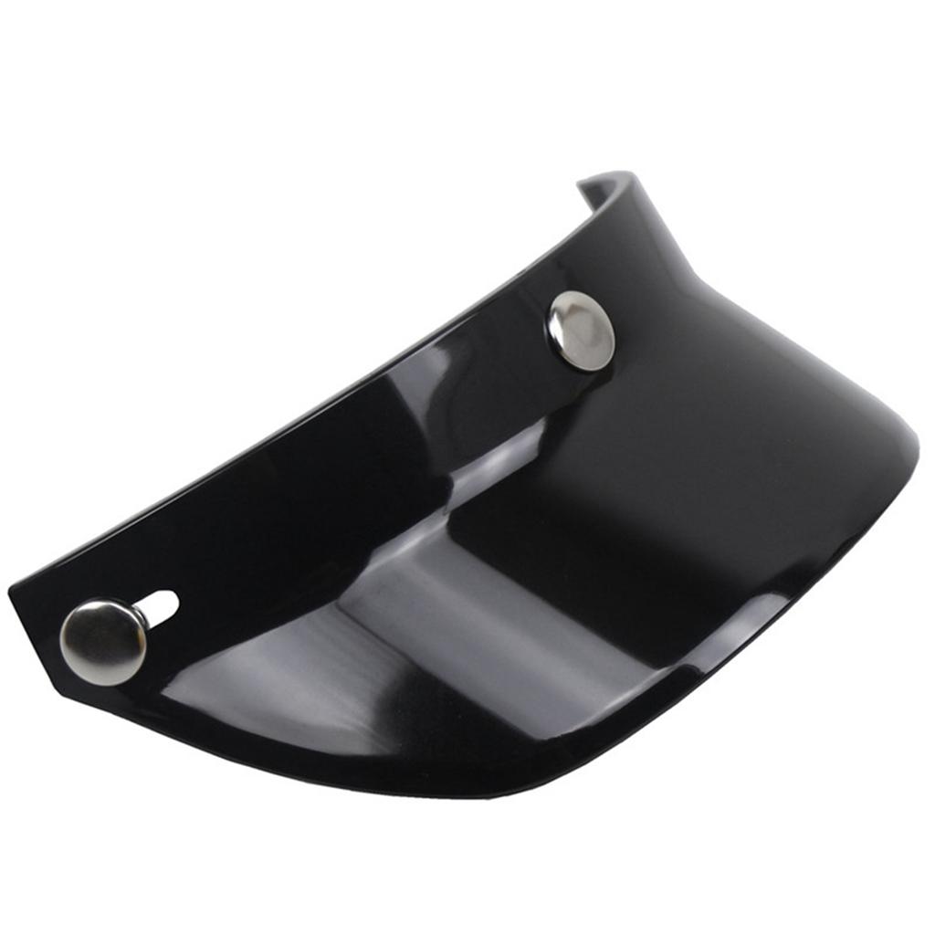 Universal 3 Snap Button Visor Flip Up Wind  for Open Face Motorcycle Helmet
