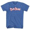 Dum Dums Logo Royal Heather T-Shirt für Erwachsene