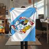 Coventry City FC Printed Flannel Blanket, Soft Throw for Bedroom Sofa, Washable, Christmas Present, Great Gift.