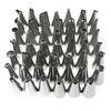 Pack of 48 Cake Piping Tips Stainless Steel Pastry Cupcake Icing Nozzles Tools Professional Beginner for Household Bakery