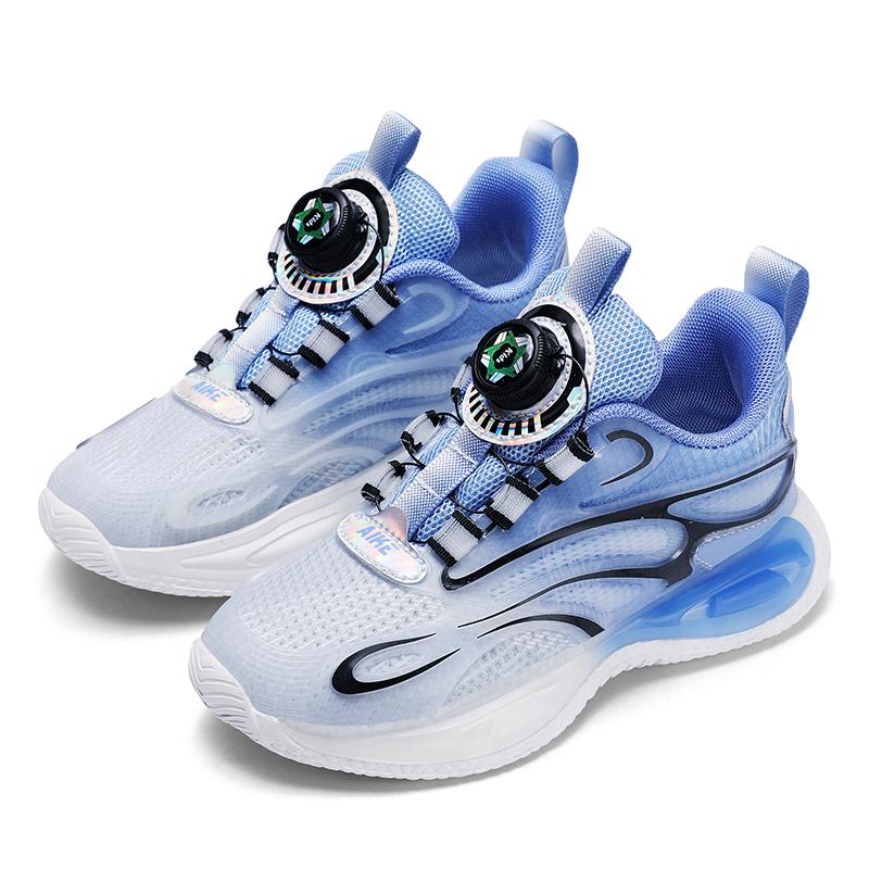 Children's Shoes Casual Shoes Parent-Child Shoes Trend Shoes Children's Trend All-Match Casual Fashion Rotating Button Shoes Basketball Shoes