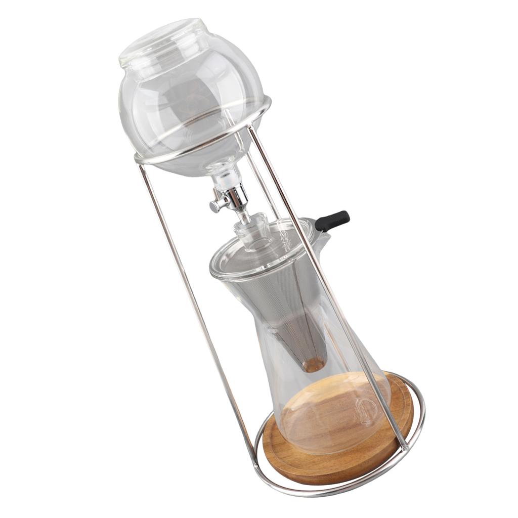 Dripper Ekspres do Kawy Hand Brew Odporny na Ciepło Przenośny Szklany Borokrzemowy Dripper Ekspres do Kawy do Domowego Baru