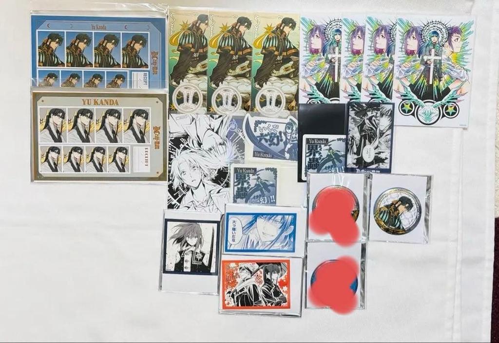 [USED] D.gray-man D Gray ID Photo Clear Card Bonus Kanda Yu Can Badge