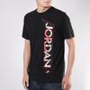 Air Jordan Brand Ss Tee Black Reflective Logo Printing Short Sleeve Men's CU1684-010