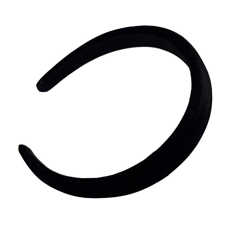 Stirnbänder für Frauen Mädchen Haarbänder koreanische Accessoires Reifen Fascinators elegant Kopfschmuck Vintage beliebt neu im Geschenk schwarz