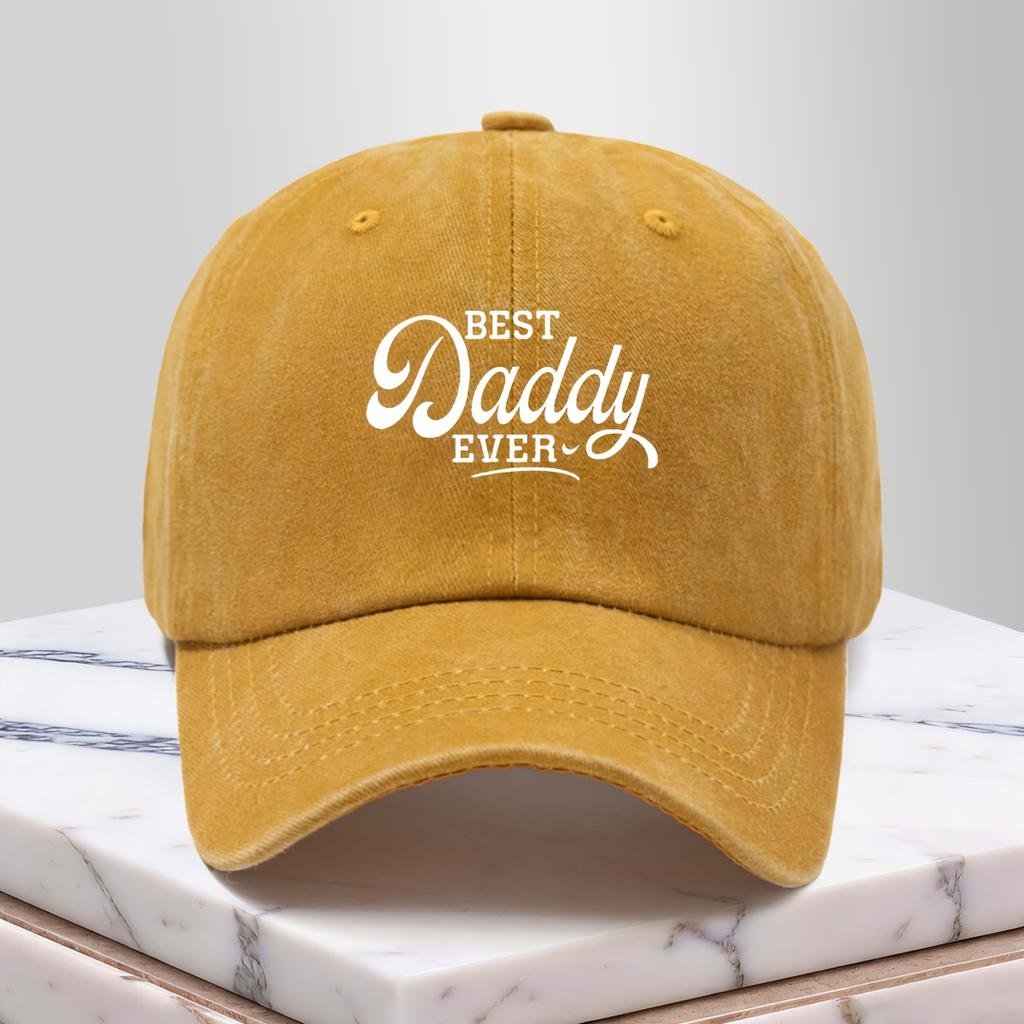 Text Pattern Baseball Cap, Adjustable Size, Trendy Hip-hop Hat, Same Style for Men and Women, Six-piece Hat