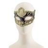 Unisex Masquerade Mask Half Face Mask Halloween Party Mask Hand Painted Masquerade Eye Mask For Men Women Cosplay