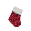 Hanging Christmas Tree Ornaments Plush Christmas Decoration Red Sequins Christmas Stocking  Home