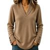 Women's Sweater, Button-Front, Long Sleeve, Loose Fit for Fall and Winter