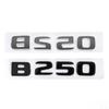 GWRA8 3D ABS Letters Decal Car Body Trunk Emblem Sticker for Mercedes Benz B180 B200 B220 B250 B260 Exterior Accessories