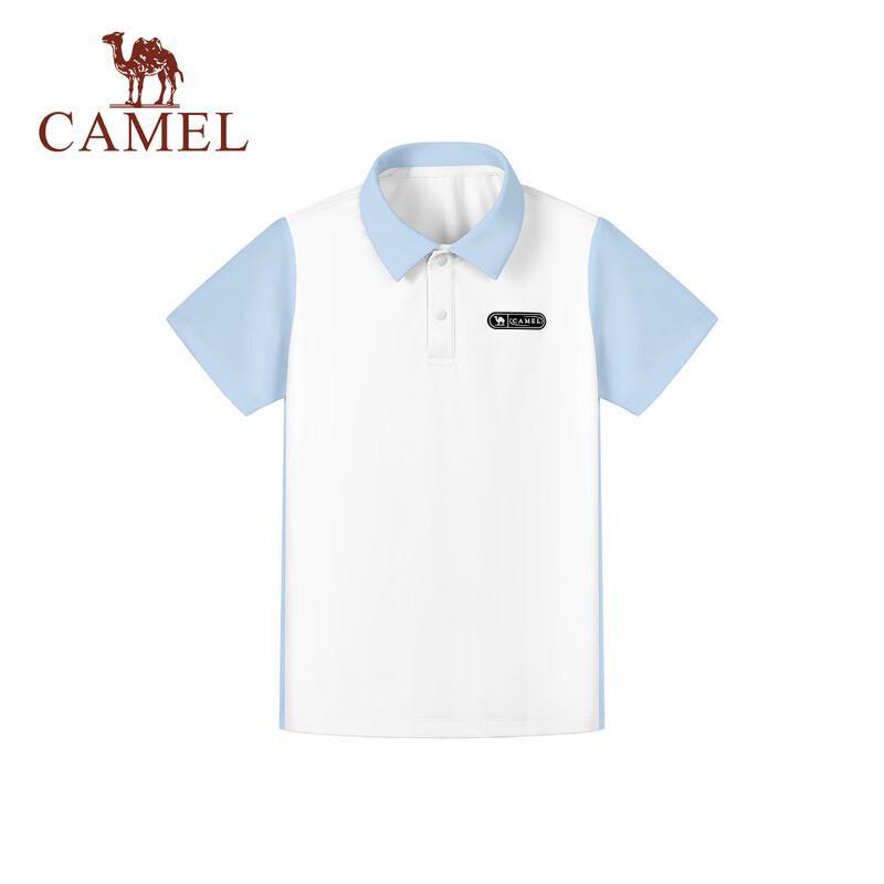 Camel Kids' Unisex Quick-Dry Breathable Polo T-Shirt