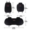 Car Seat Cushion Back Pads Auto Emblem Seat Guard Protective Mats For Mercedes Benz AMG W124 W202 W203 W204 W210 W211 W212 W220