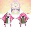 Kanroji Demon Slayer Mitsuri Cosplay Costume Japanese Style Kimono Outfit Gift