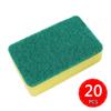 10/20PCS Car Cleaning Sponge Double-layer Design Magic Dirt Removal Sponge Block For Car Household Office