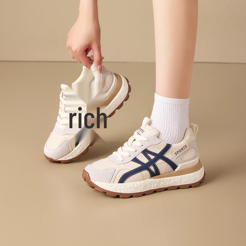 

Women s Custom Chunky Dad Shoes - 2025 Autumn Fashion, Versatile Sports Casual Cortez 39