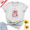 Howdy Easter Western Coquette Easter Bunny Cowgirl Aesthetic Retro Graphic T Shirts Oversized T Shirt Unisex Clothes Gothic Tops