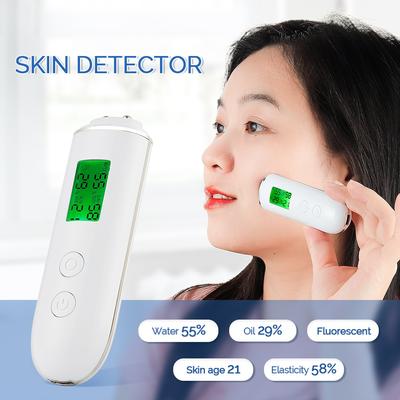 Cilt Test Cihazı Yüz Cildi Nem ve Yağ İçeriği Cilt Analiz Cihazı Cilt Suyu Yanak Elastikiyeti Cilt Yaşı Test Ölçeri Floresan Madde Dedektörü