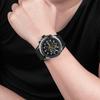 Megir Chronograf Pánské Sportovní hodinky Pánské Silikonové Automatické Datum Quartz Hodinky Pánské Luxusní Značka Vodotěsné Relogio Masculino