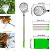 Garden Fruit Picker Fruit Picker Fruit Picker Fruit Picker Stainless Steel Connecting Rod Pick Apple Plums High-altitude Picker