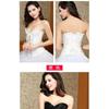 Shapewear Strapless Belly Black Slimming Sexy Lace Fishbone Bra Vest