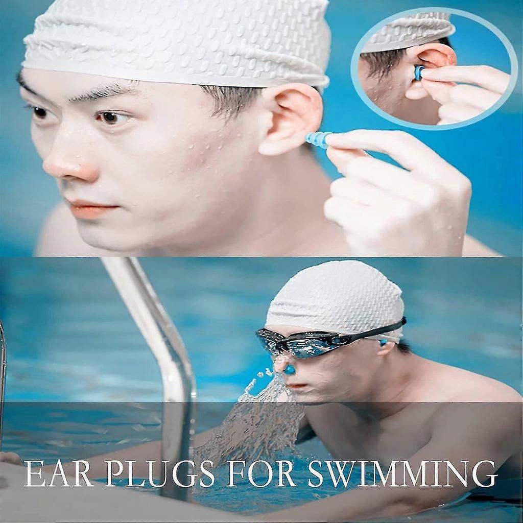 Silicone Earplugs For Sleeping, 10 Pairs Gift Reusable Ear Plugs For