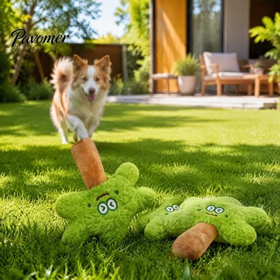 Soft Chew Toys for Small Dogs Coconut Tree Dog Toy, Squeaky Plush Stuffed Fabric Training Puppy Toy And Medium to Shake, Bite Durable