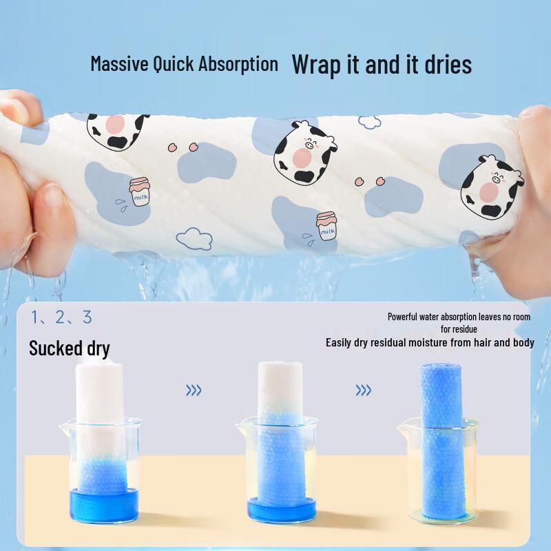 MiiOW Thickened Portable Disposable Bath & Face Towels