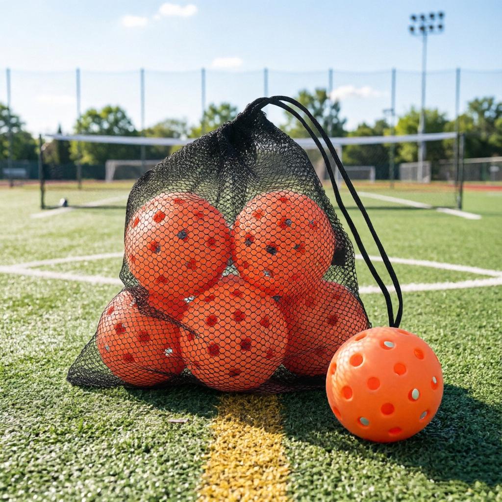 Mesh Pickleball Storage Bag with 26 or 40 Holes for 74mm Balls