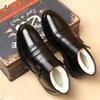 Male Winter Shoes Black Men's Snow Boots Work Warm Cold Proof Fur Outdoor Hiking Casual Footwear Fashion New In Waterproof Offer