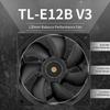 Thermalright TL-E12B V3 120mm CPU Fan, Computer Case Cooling, Quiet 4pin PWM PC Cooler, 2000RPM Speed, with S-FDB Bearing CPU Cooling,Matte Black CPU