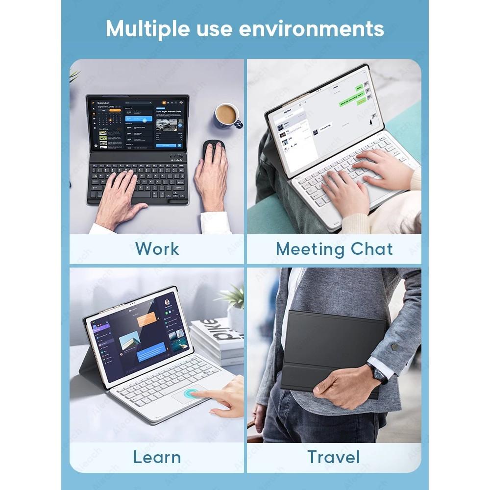 Huawei Leather Case with Touchpad Keyboard Mouse  For Huawei  M5 Pro 10.8 CMR-AL19 CMR-W19