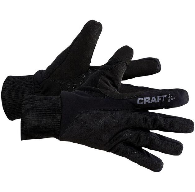 Велосипедные перчатки Craft Core Insulate (черные)
