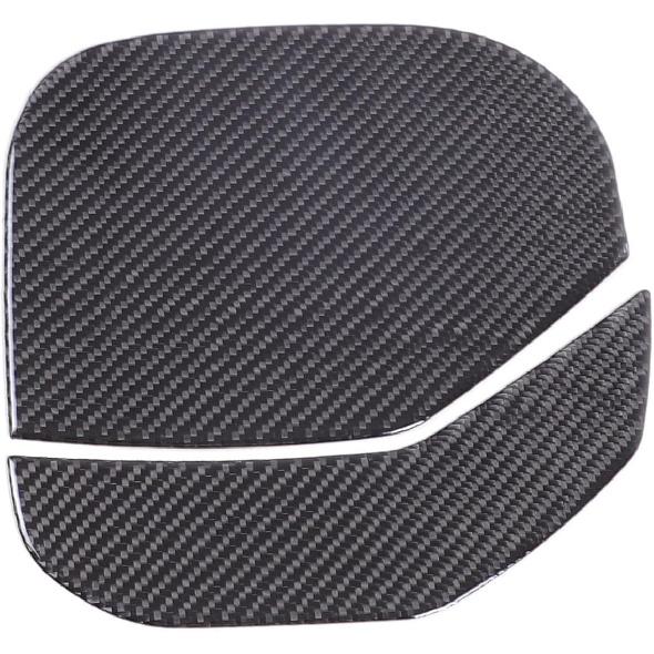 Fuel Tank Cover Cap Fits 2024 2025 and up Compatible with Hummer EV Dry Carbon Outer Exterior Trim I Lightweight Strong with UV-Resistant Clear