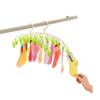 Home Balcony Multi-Clip Sock & Clothes Drying Rack for Dorms