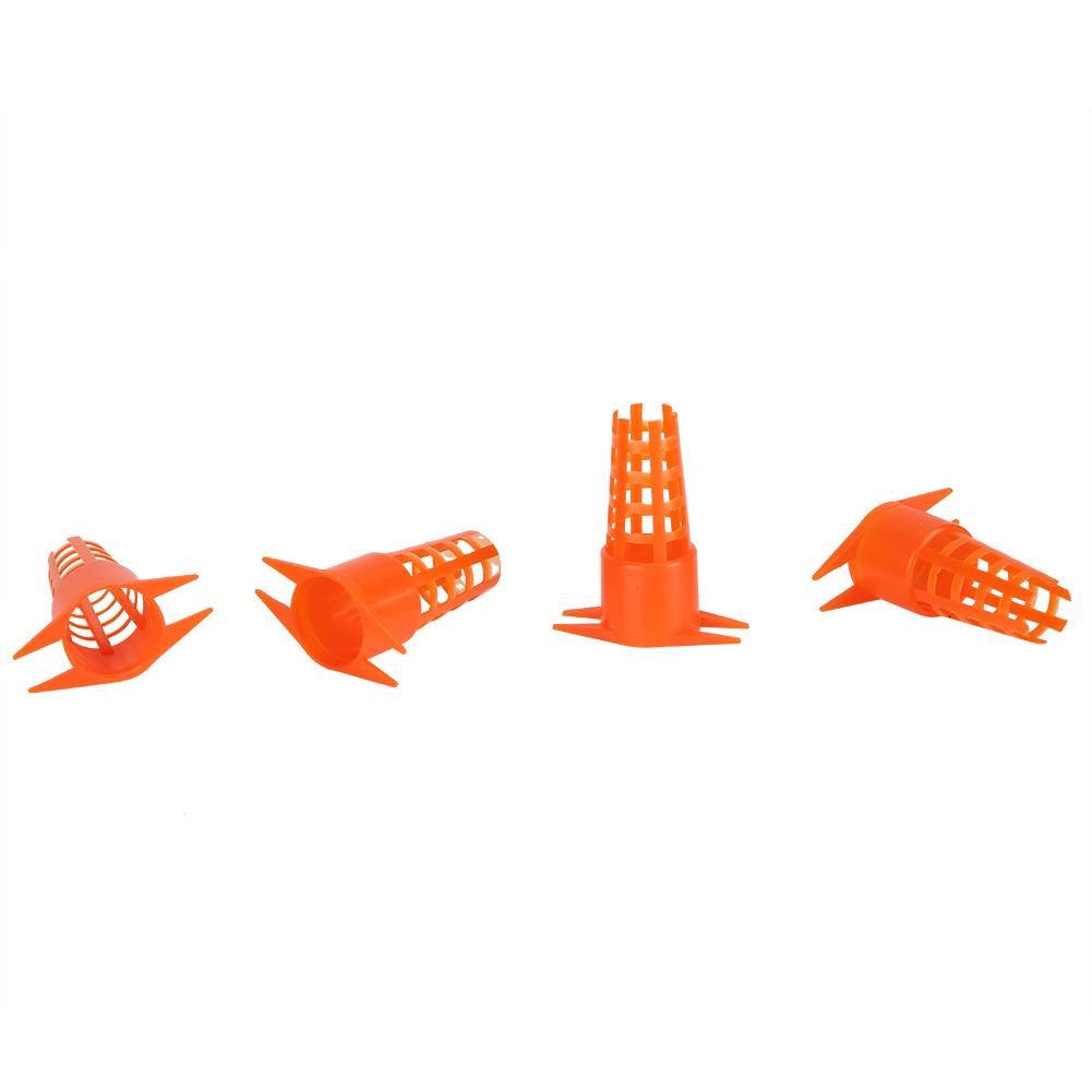 30pcs Plastic Bee Queen Cage Protective Cover Queen Rearing Cup Beekeeping Equipments Tools