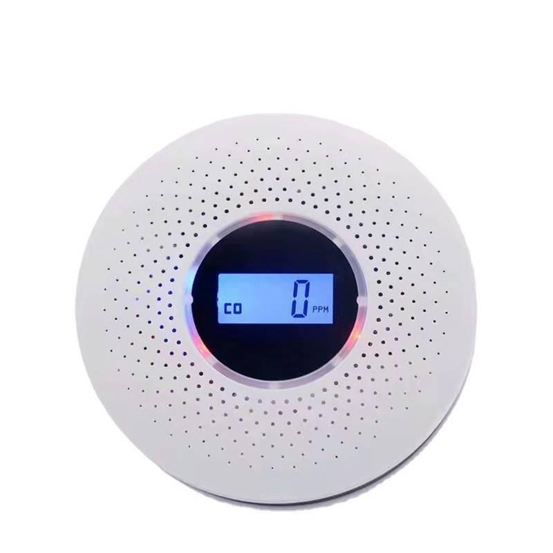 Новый детектор дыма и угарного газа Надежная система сигнализации CO и дыма с визуальным оповещением