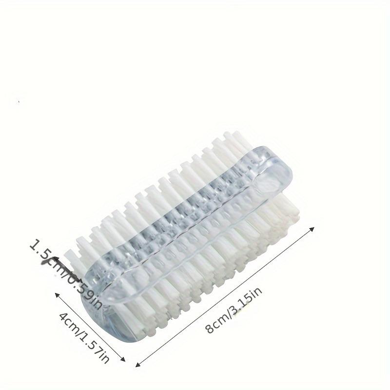 1pc Double Sided Nail Brush Cleaning Brush, Manicure And Pedicure Tool For Fingernails Toenails