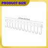 Wall Mounted Badminton Racquet Rack Hanging Hook Large Capacity Sturdy Tennis Racket Holder