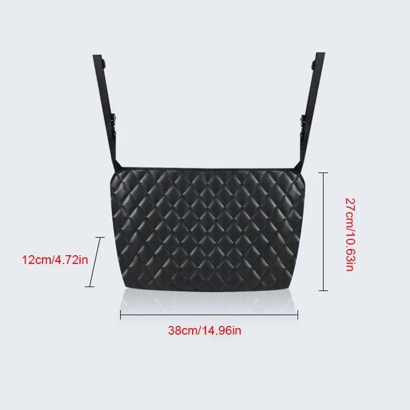

Car seat storage bag suitable for suspension between seats Car storage net bag Suspension storage bag Large capacity
