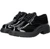 Women's Clarks Orinoco3 Derby Ankle Boots Black Leder
