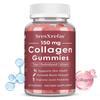 Gommose al Collagene SresXrefas, Tipo I Idrolizzato, 150mg, Fragola, 60 Gommose