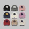 American Style Worn Out Letter Baseball Cap Women's Street Versatile Face Showing Small Duckball Cap Couple Traveling Sun Protection Leisure