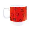 Dick Bruna Miffy Stackable Mug, 8x8.5cm, Microwave and Dishwasher Safe, Character Goods, Tableware, Miffy & Animals, Red, Made In Japan, 415123