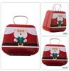 Christmas Decoration 2025 Metal Box Handbag Shape Tin Jar Jewelry Storage Case Kids Gift Can Storage Boxes 2026 Xms Party Decors