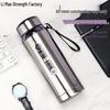 Portable Stainless Steel Insulated Water Cup for Men & Women - Large Capacity, Short, Stout, Ideal for Outdoor Sports & Car Use