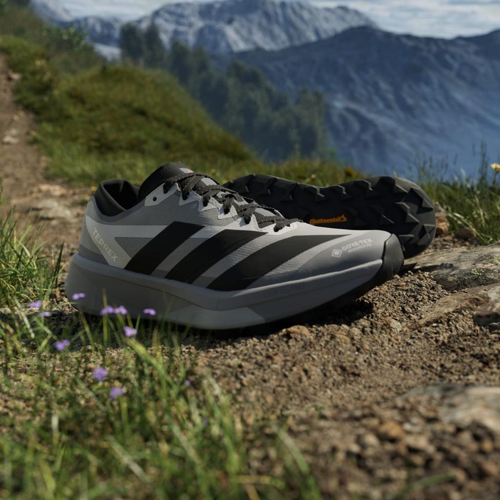 adidas TERREX AGRAVIC GTX 2 TRAIL RUNNING HQ5090 Men's Terrex Sports Shoes Grey Three / Core Black / Semi Impact Orange