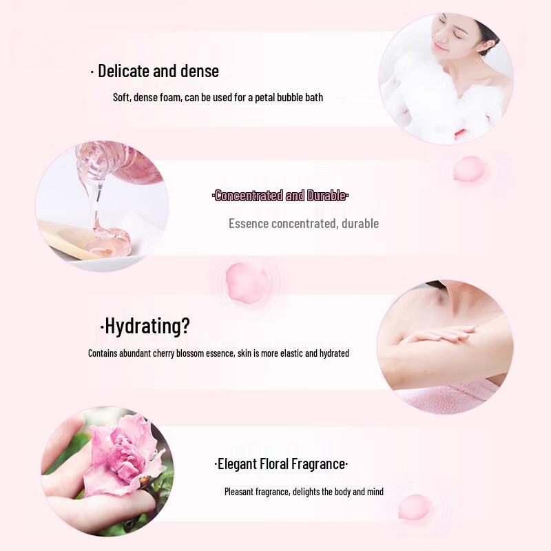 Kustie Orchid Petal Shower Gel