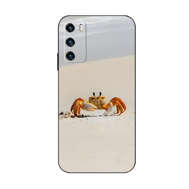 Ocean Crab Phone Case For Huawei Mate 8 9 S 10 30 20 40 20X 5G 40E Plus Pro Nova 7i 7 Pro SE Pro Back Cover