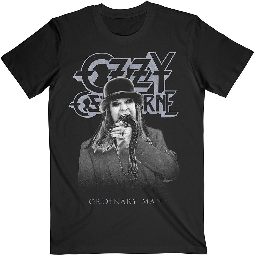 

26 Ozzy Osbourne Ordinary Man Snake Shirt S-XXL T-Shirt Official Metal Band Merch Unisex T-Shirt XL